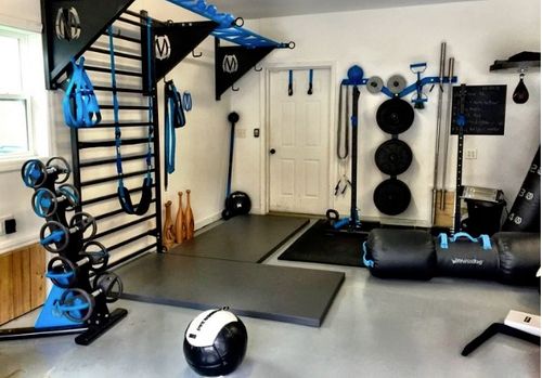 Home Gym Workout Man Cave