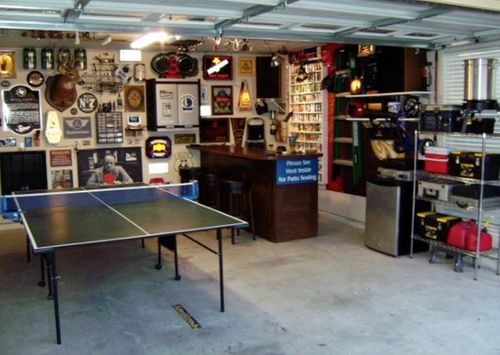 Ping Pong Garage Cave