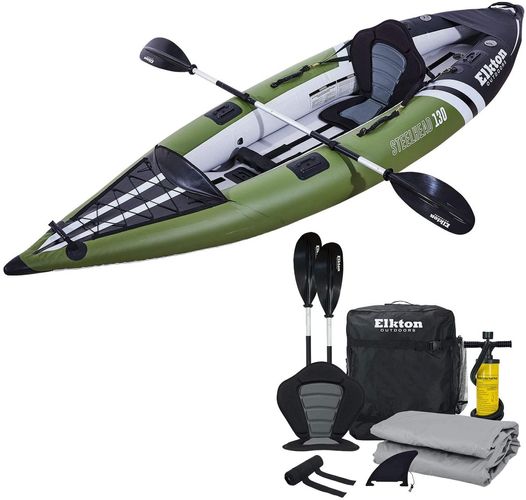 Elkton Outdoors Steelhead Inflatable Kayak - best cheap inflatable kayaks