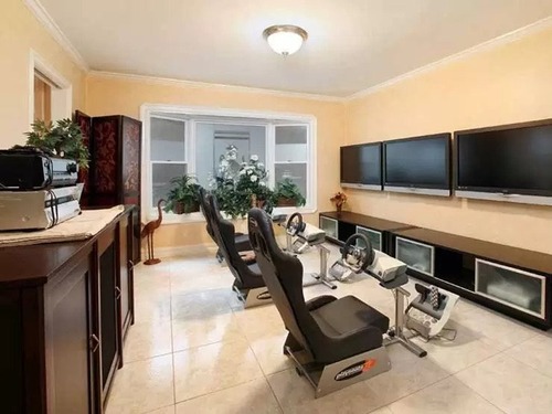Video game man cave