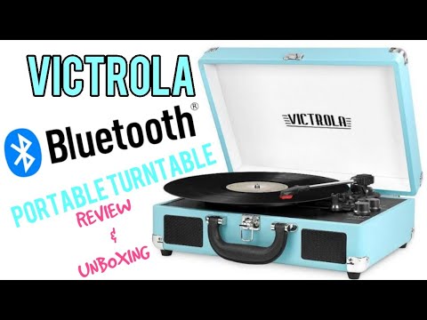 Unboxing and Review of the Victrola BT Suitcase Turntable by Record-ology